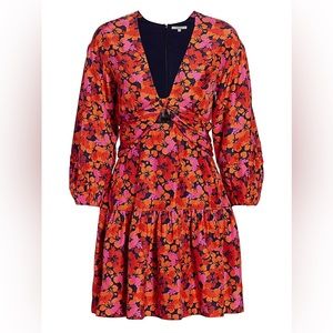 Derek Lam 10 Crosby Talia Florall Babydoll Dress